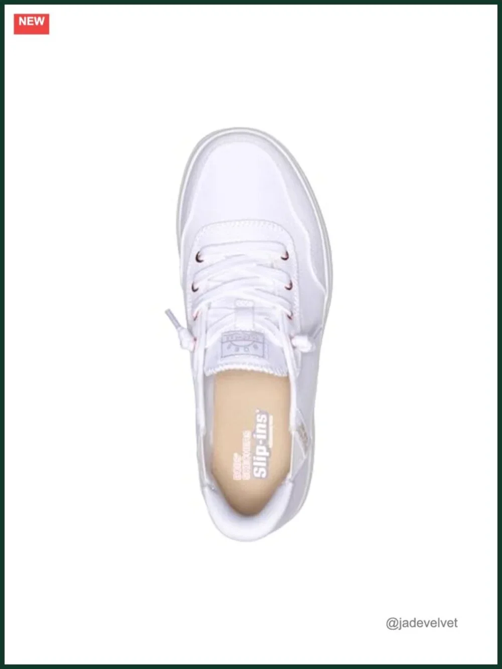 Skechers BOBS Slip-On Canvas Fashion Sneakers with Memory Foam, Heel Pillow,